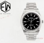 Rolex Oyster Perpetual 39 Cal.3132 Watch Black Dial 904L Stainless Steel